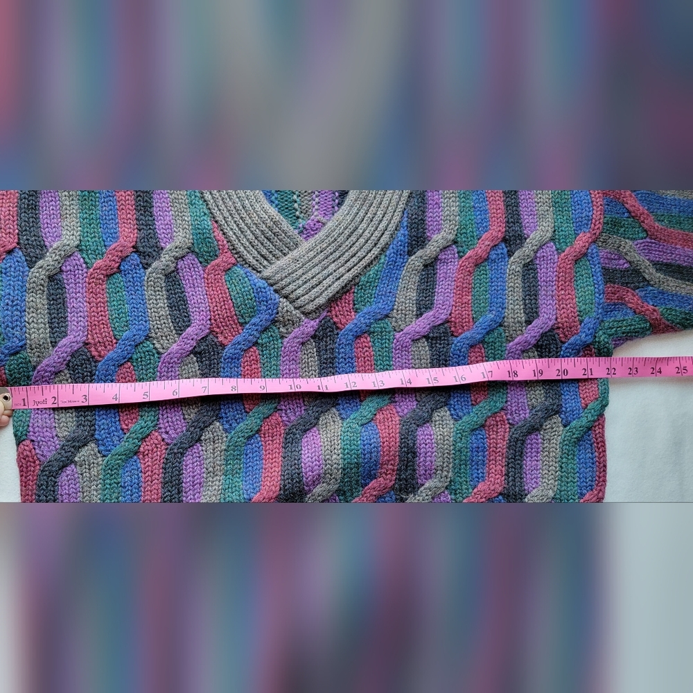 100% Vintage wool sweater - Picture 3 of 5